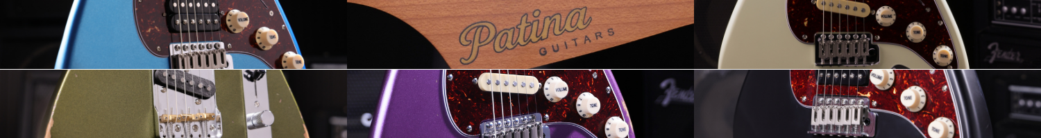 Our nitro finish electric guitars are built for players who value tone, feel, and character.